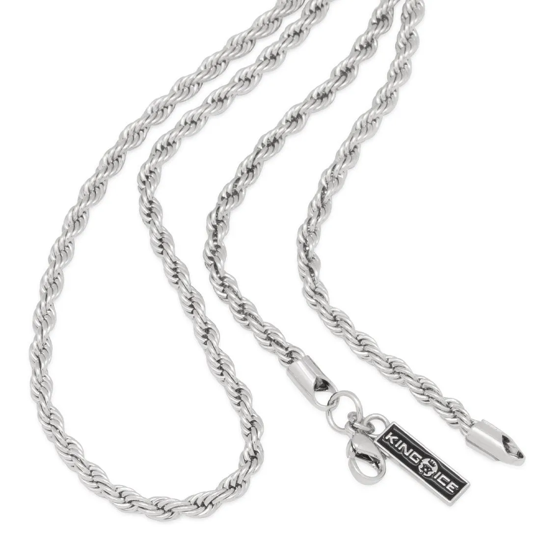 3mm Rope Chain Choker Set