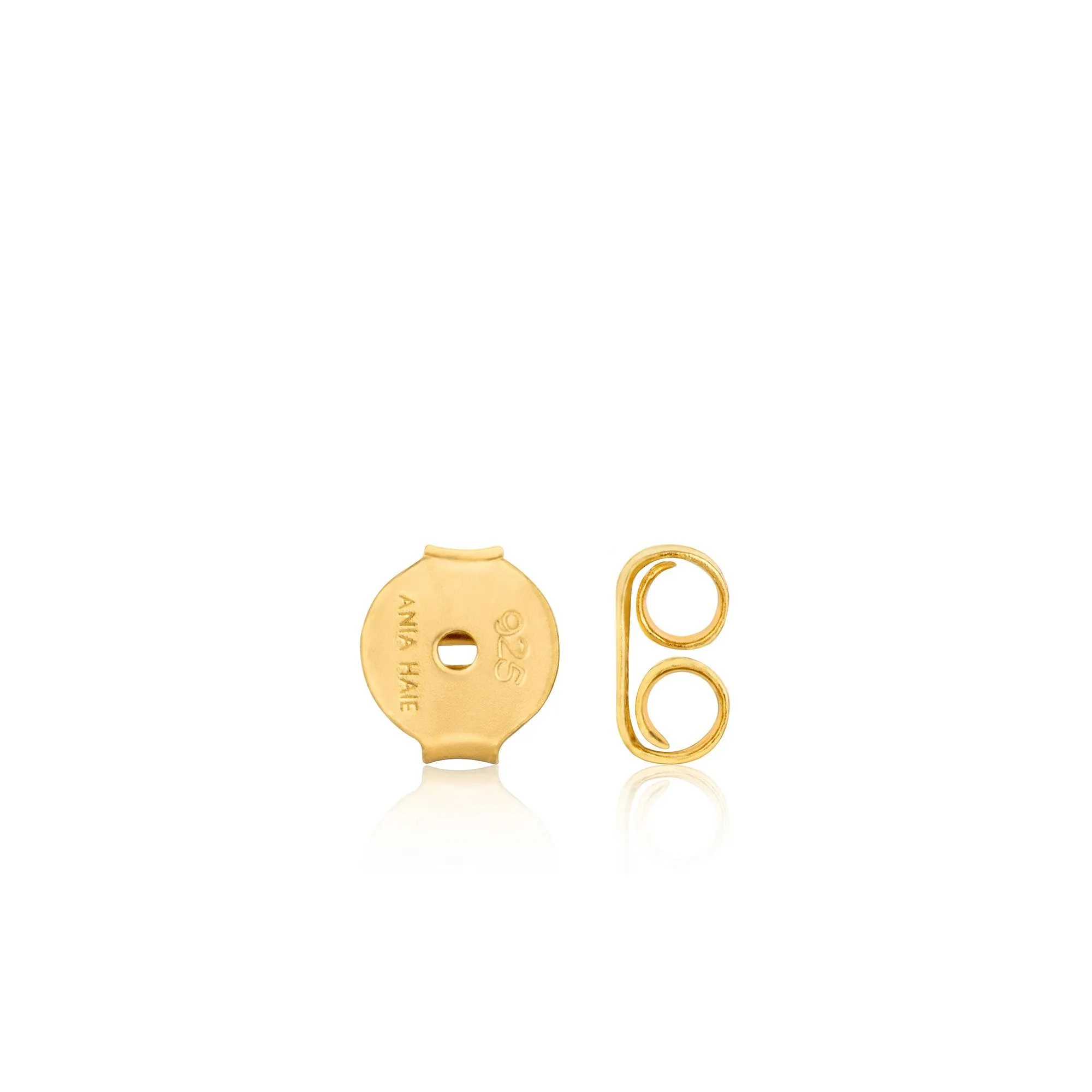 Ania Haie Berry Enamel Thick Gold Hoop Earrings