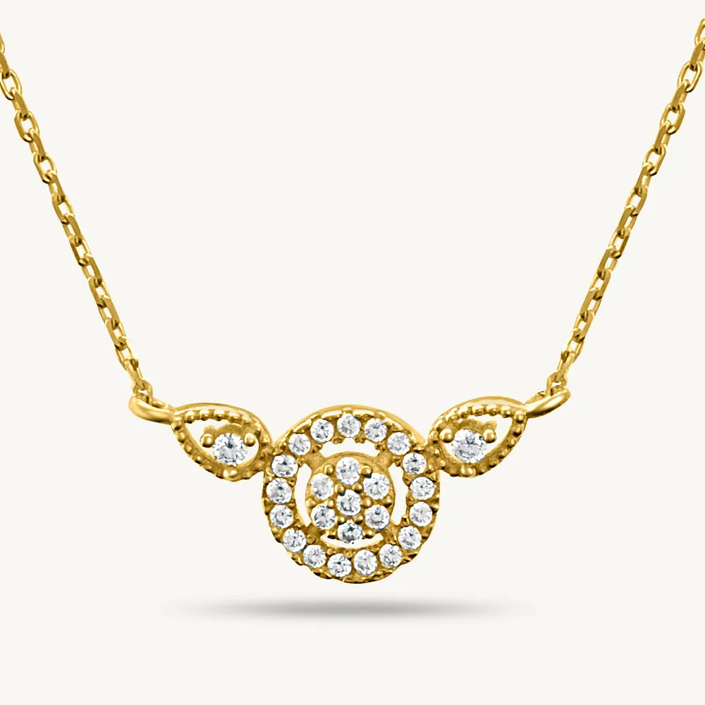 Annapurna Diamond Mangalsutra | BIS Hallmarked | 18k Gold Vermeil