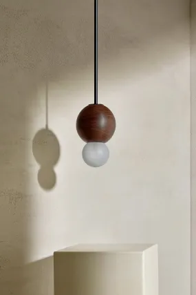 Bright Beads Sphere Pendant Light - Solid Rod