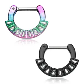 Concetta Arc Septum Clicker with Titanium Plating