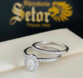 Diamond wedding rings