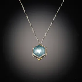 Geometric Topaz Necklace