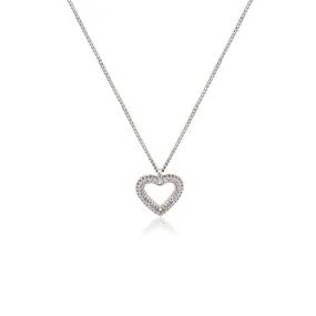 Heart Cubic Zirconia Necklace