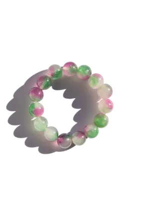 Pinot — Beaded jade stone bracelet