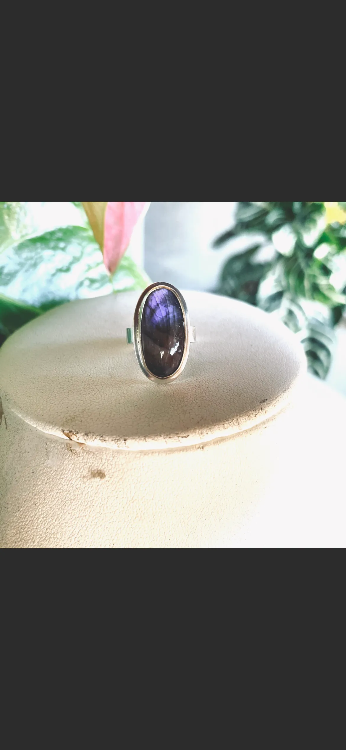 Royal Purple Labradorite Ring