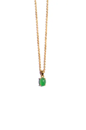 seree atelier | Freya — Imperial green jade necklace